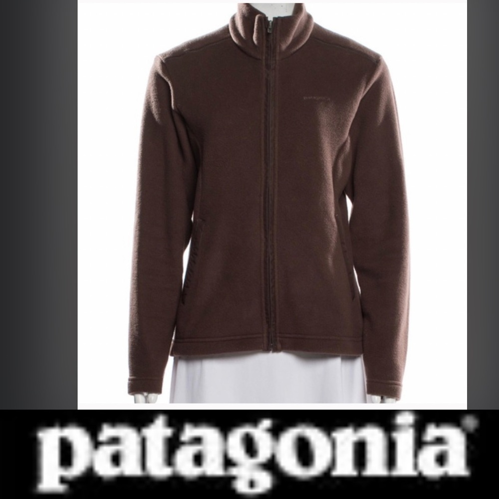 ❤️❤️ vintage Patagonia Fleece Full Zip Pocket
Jacket Y2K Brown